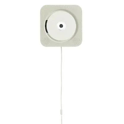 MUJI Wall Mounted CD Player CPD-4 WMA_file Playback FM Radio Remote Control  • $154.12