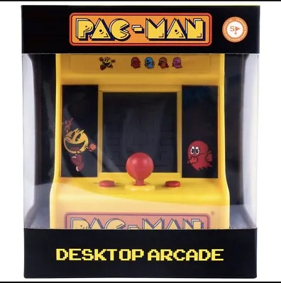 Pac-Man Desktop Arcade Game - Ideal For Retro Gamers • £16.95