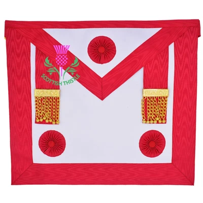 £37.99 • Buy ST Masonic Craft Provincial Stewards Apron Lambskin With Rosettes Masons Regalia