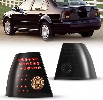 LED Tail Lights For 1999-2003 Volkswagen Jetta Sedan Rear Brake Signal Lamp Pair • $125.99