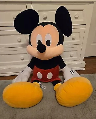 Disney Mickey Mouse Large Jumbo 48  Plush Stuffed Animal • $44.95