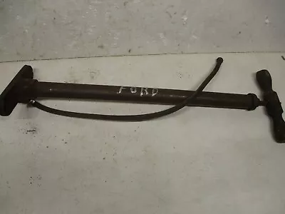 Ford Model  T   Script Brass Tire Pump Coupe Sedan Roadster • $75