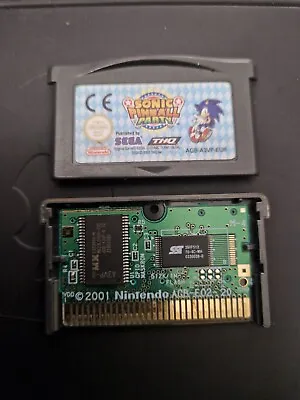 Sonic Pinball Gameboy Advance  Genuine    Freepost • £14.19