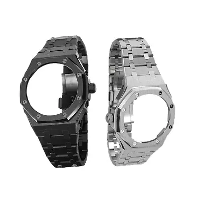 For G-Shock GA2100 Casioak Gen 4 Royal Oak Mod Kit Metal Bezel & Rubber Strap US • $53.99