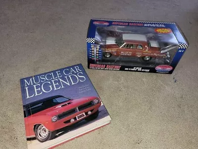 Supercar 65 Plymouth Belvedere Ed Miller And Signed Muscle Car Legends Book • $160