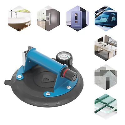 8  Vacuum Suction Cup Lifter Tool Heavy Duty For Lifting Glass Granite Tile USA • $38.95