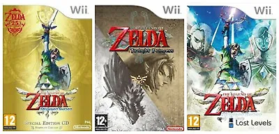 Wii - The Legend Of Zelda - Same Day Dispatched - Buy 1 Or Build Up • £9.97
