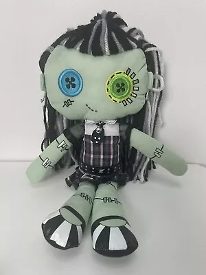 Mattel 2013 Monster High Frankie Stein 18” Plush Stuffed Rag Doll Yarn Hair • $19.54