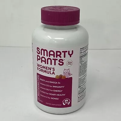 SmartyPants Women's Formula Multifunction 120 Gummies Exp: 06/19/2024 • $17.99