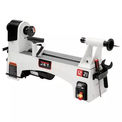 Jet Lathes 12 X21  1Hp Wood Variable Speed 115V Conveniently Located Controls • $953.60