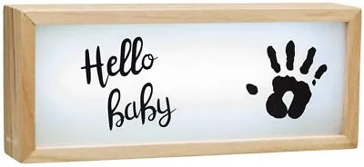 Baby Art My Little Lightbox With Imprint 296 G White NEW BORN GIFT • £7.94