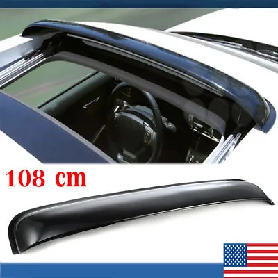 42.5  Smoke Sunroof/moon/sun Roof Window Visor Shade Vent Wind/rain Deflector • $29.99