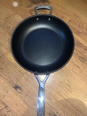 Le Creuset Toughened Non-Stick Deep Frying Pan 28 Cm - (Used Once) • £40