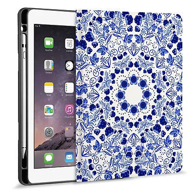 $24.99 • Buy FLOWER Folio Case Cover Pencil Holder For Apple IPad Air Pro 10.2 10.5 11 12.9