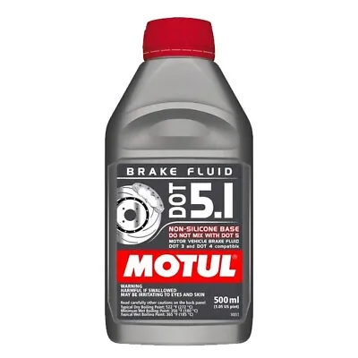 Motul 100951 DOT 5.1 Brake Fluid (500mL) • $15