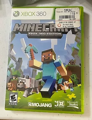 Minecraft Xbox 360 Edition (Microsoft Xbox 360 2013) W/ Insert + Case FAST SHIP • $17.55