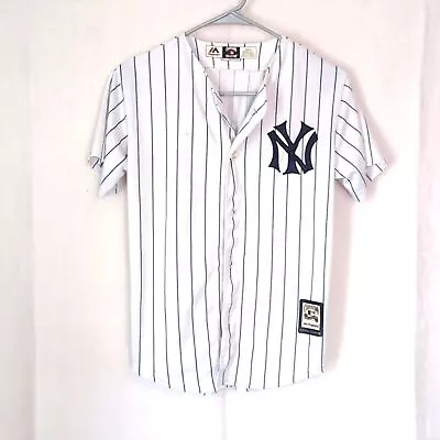 Majestic Cooperstown Collection New York Yankees Babe Ruth Jersey Size Youth M • $34.95