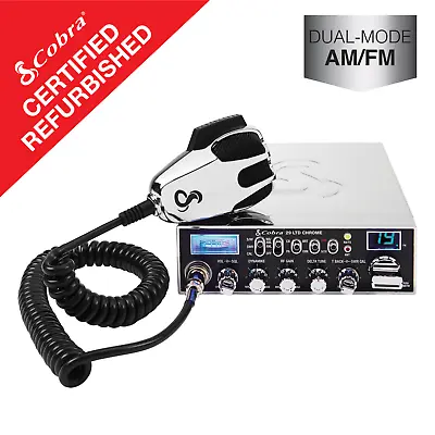 Cobra 29 LTD Chrome CB Radio Dual Mode AM/FM 2023 Model Certified Refurbished • $119.95