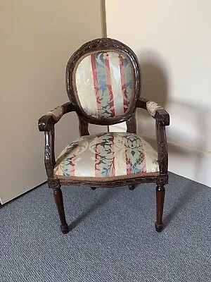 Childs Antique Baroque Chair Louis Style Halloween Prop • £110