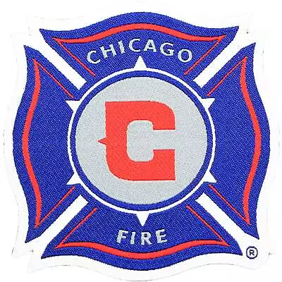 Chicago Fire Primary Soccer Team Crest Pro-Weave Jersey MLS Futbol Patch • $12.99