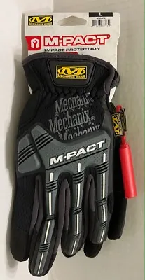 Mechanix Wear 910971 Men's Open Cuff CM-Pact Synthetic Leather Gloves Large NEW • $15.95