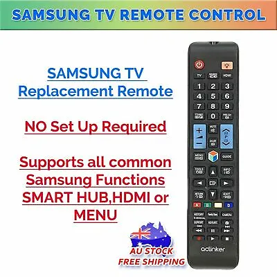 Samsung Smart TV Universal Replacement Remote Control For LCD LED Plasma 3D  • $9.95