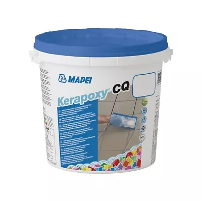 Hygenic Epoxy Tile Grout 3kg Tub  Available In 18 Colours Mapei Kerapoxy CQ • £53.25