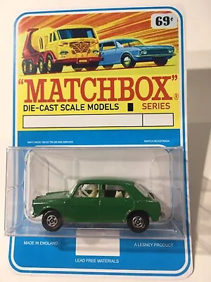 Matchbox Lesney Phantom #64 MG 1100 Transitional Superfast Wheels Blister Pack • $49.95