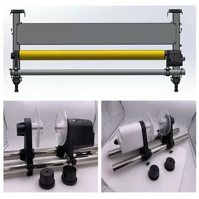 $788.98 • Buy New Automatic Media Take Up Reel System For Mutoh Mimaki Roland Epson Printers