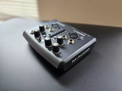  M-Track Two-Channel USB Audio/MIDI Interface • $50