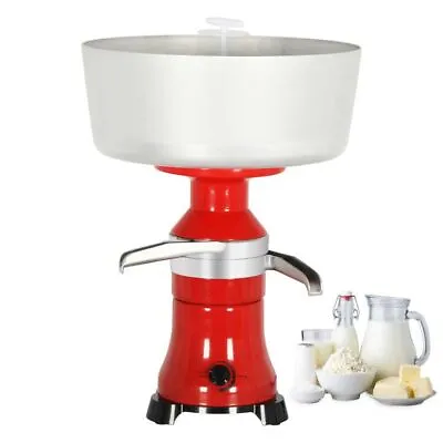 Centrifugal Milk Cream Separator Metal Fresh Milk Machine Speed Adjustable New • $173.88