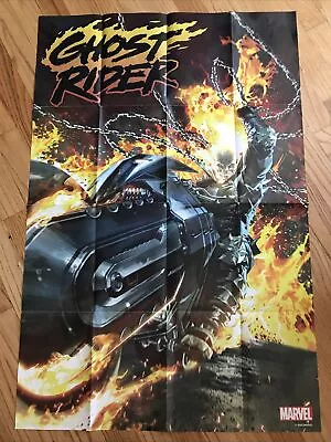 MARVEL “GHOST RIDER” #1 Kael Ngu Folded PROMO POSTER 2022 • $9.95