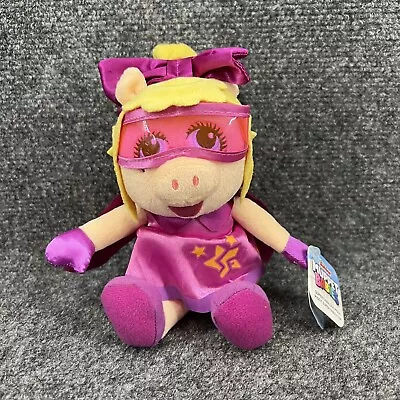 Disney Junior Muppet Babies Super Fabulous Miss Piggy Plush Doll 7” NWT • $7