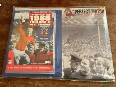 £16 • Buy England Vs West Germany 1966 World Cup Final Re-Print Programme Plus DVD Bundle