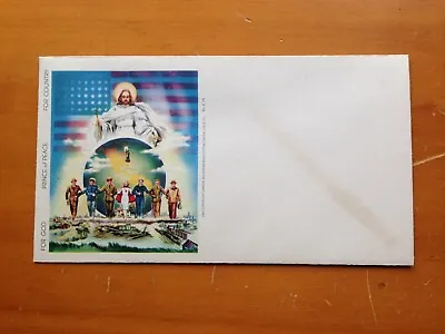 1940's USA  WW2 FOR GOD PRINCE OF PEACE COVER UNUSED MINT • $8