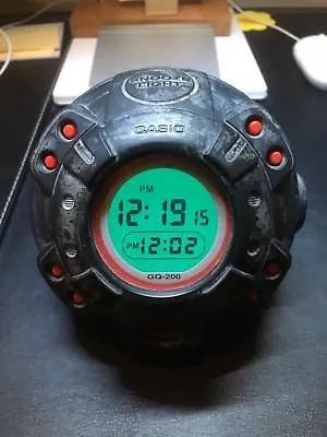 RARE CASIO G-SHOCK GQ-200 MUSCLE TIME Alarm Clock DS 90'S READ!! • $129