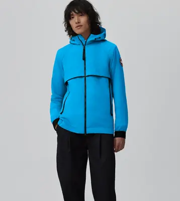 NWT NEW CANADA GOOSE Men Faber Hoody Glacial Blue Medium Medium M MSRP $575 • $500