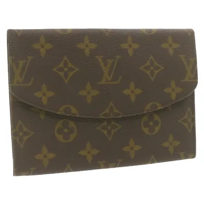 LOUIS VUITTON Monogram Pochette Rabat 18 Clutch Bag Vintage M51940 LV Am934g • $348