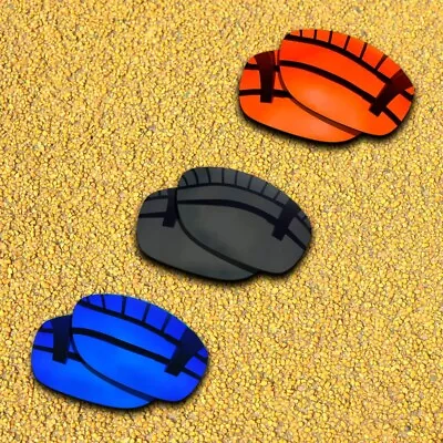 3 Sets Lenses Replacement For-Oakley Pit Bull Polarized-Black&Red&Violet Blue • $19.79