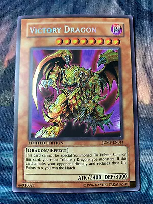 Yugioh Victory Dragon JUMP-EN011 Secret Rare Limited - NM • $12.92