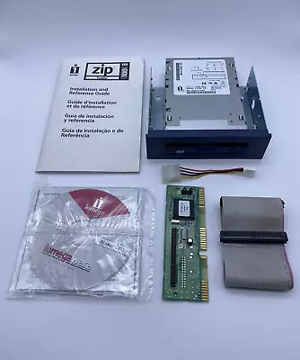 Iomega Zip Z100Si SCSI Drive With ISA Controller Full Slot Spacer Cable • $124.50