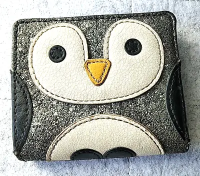 Vintage Fossil Wallet Small Mini Owl Y2K • $13.16