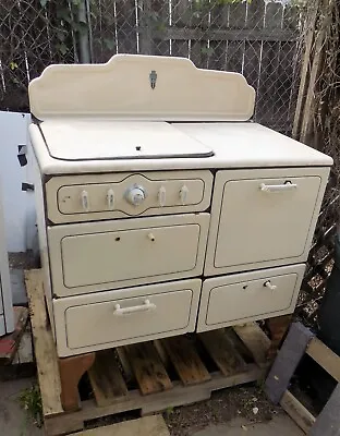 O Keefe Merritt Vintage 4 Burner Stove 1920s ART DECO SET OF 4 CAST IRON LEGS • $169