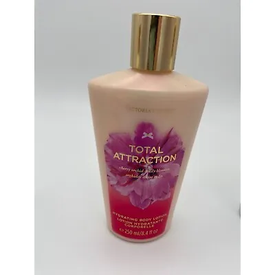 Victoria's Secret Total Attraction Cherry Orchid Lily Blossom Body Lotion 8.4 Oz • $24.99