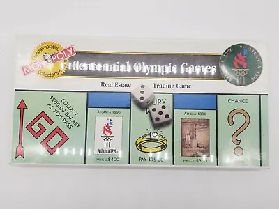 Monopoly Centennial Olympic Games Commemorative Collector's Edition NIB 1996 New • $18.98