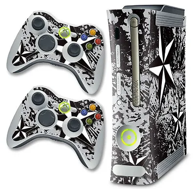 $8.95 • Buy Skin Decal Wrap For Xbox 360 Original Gaming Console & Controller Xbox360 STARS
