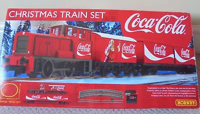 Hornby Coca-Cola Christmas Train Set R1233 OO Gauge All Complete In Box Vgc • £79.99