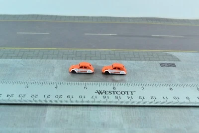 $7.99 • Buy IMU 2X Citroen 2CV Charleston Cars Orange - White 1:160 N Scale (N5491)