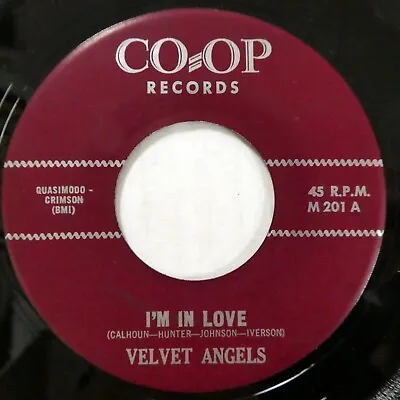 VELVET ANGELS 45 Im In Love / Baby I Wanna Know COOP Doowop ORIGINAL      Kz 899 • $30