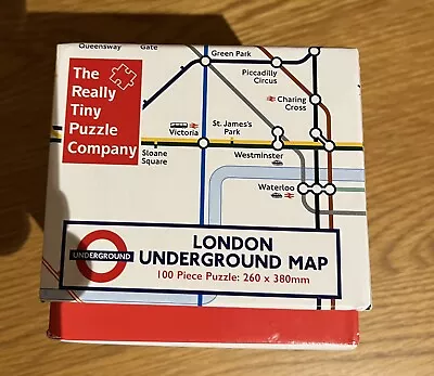 Robert Frederick London Underground Map 100 Piece Jigsaw Puzzle  • £0.99
